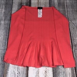 EMPORIO ARMANI Peach Flare Long Sleeve Blouse W46